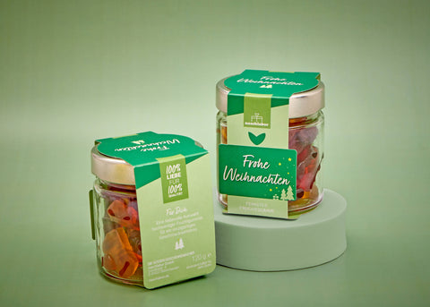tee-undkraeutergalerie-Fruchtgummi | Frohe Weihnachten | 120g-naschlabor