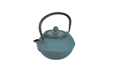 tee-undkraeutergalerie-Gusseisen-Teekanne Blau | 1,2 Liter
